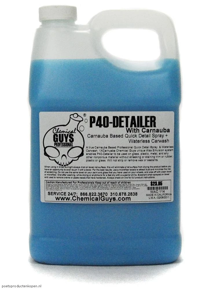 pro-detailerspray-whitecarnaubaquickdetaileruvprotectant1gal.webp