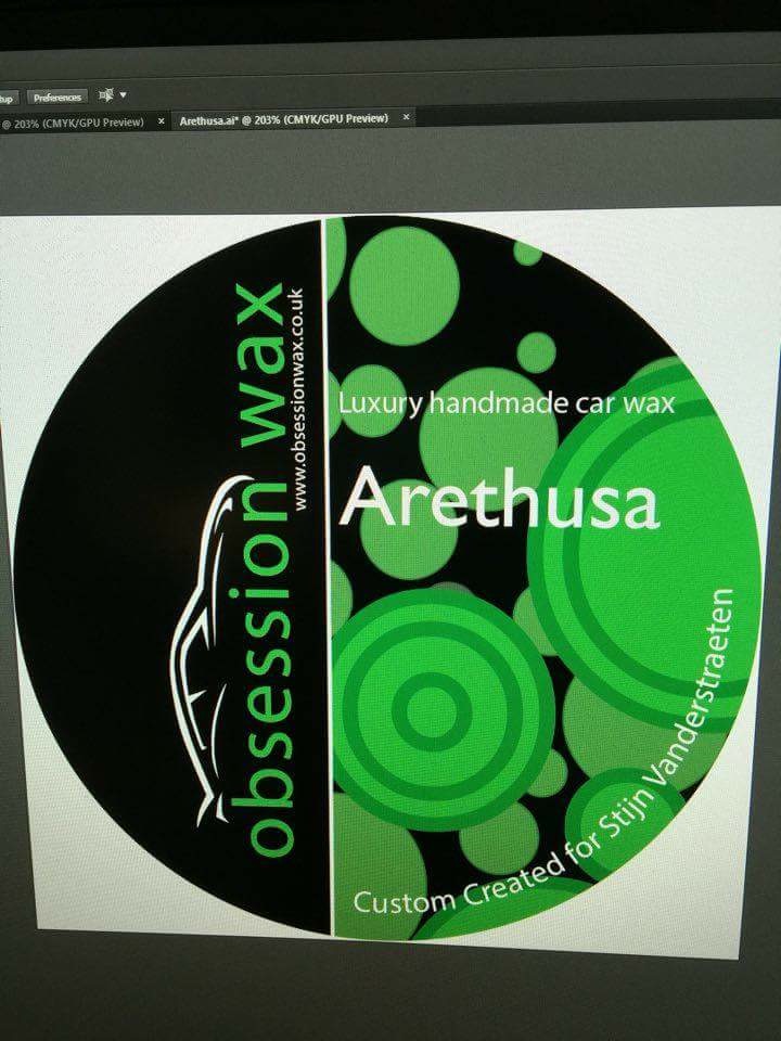 Arethusa label 1
