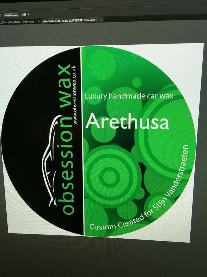 Arethusa label 2